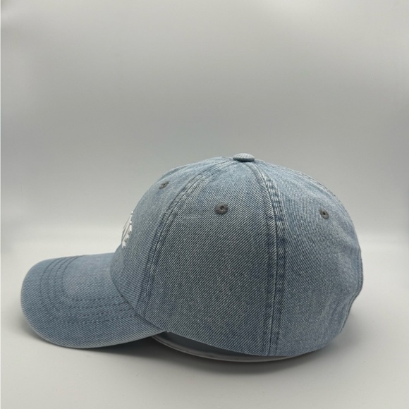 NEW LIGHT BLUE denim/jean dad hat - Picture 2 of 4